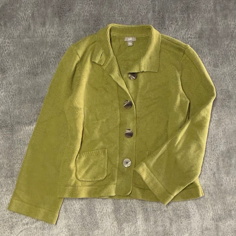 Vintage J Jill Chunky Knit Cardigan Sweater